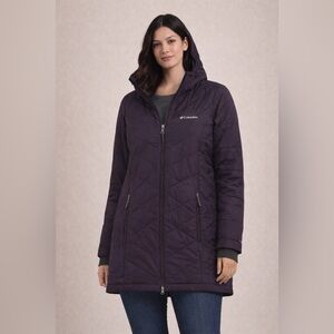 Columbia Women's Dark Purple Omni-Heat Jacket